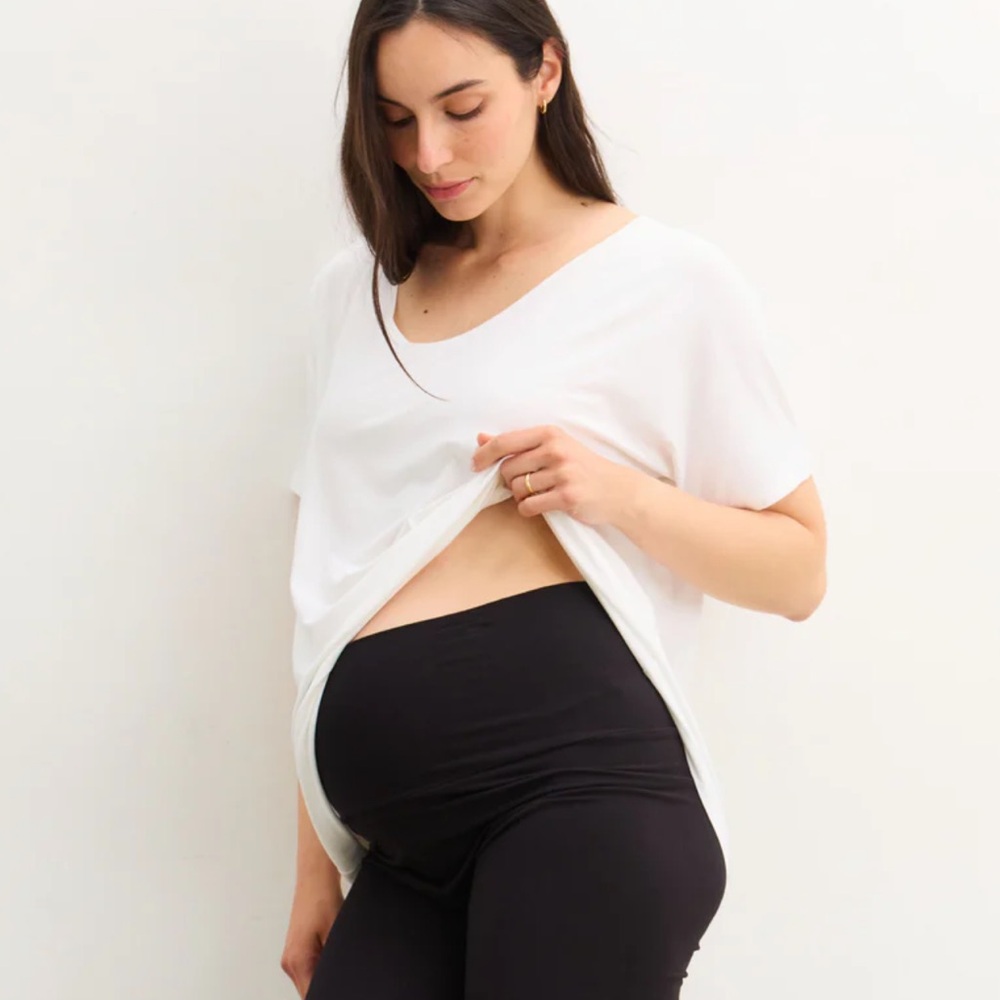 Hatch Cream Maternity Top